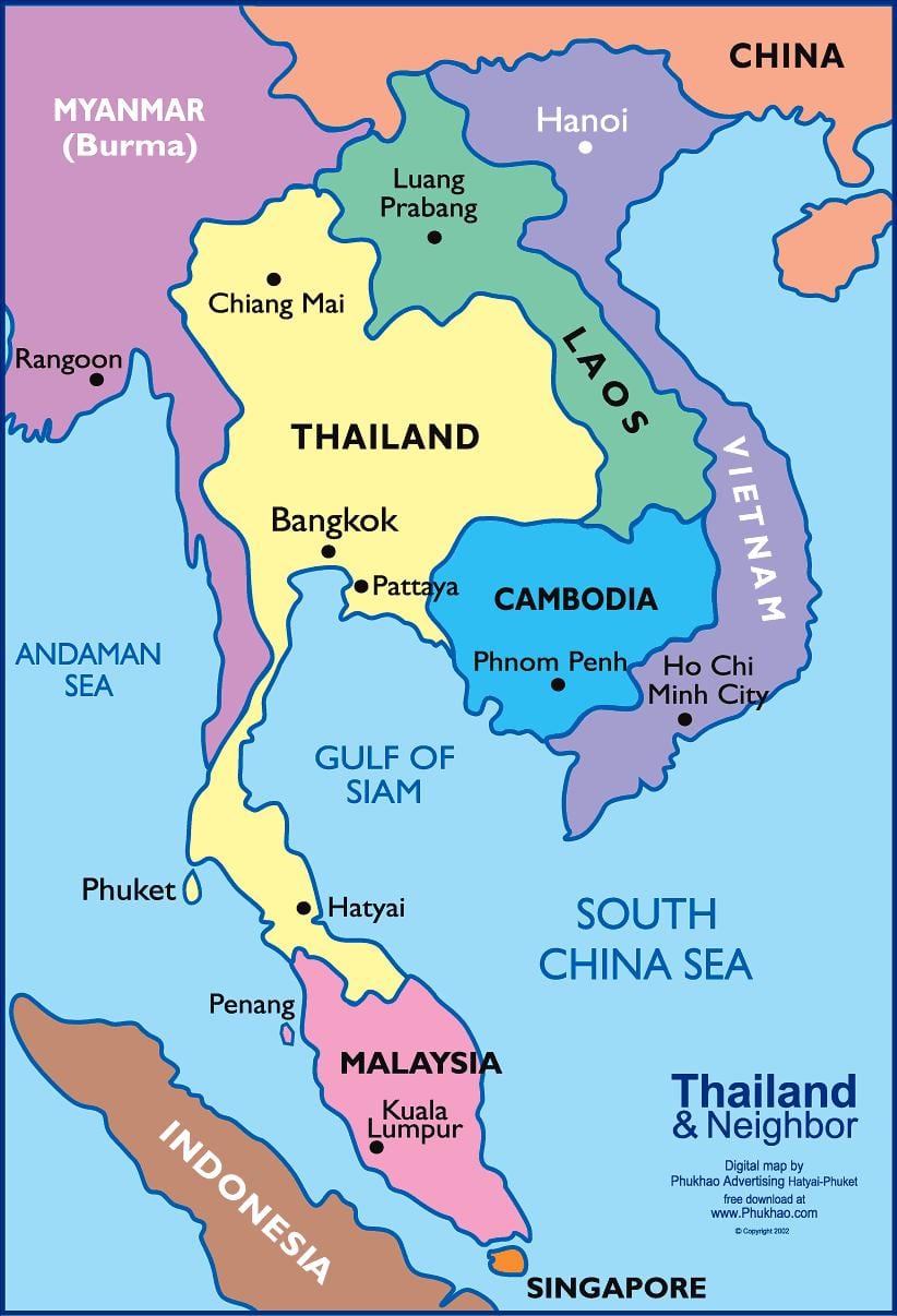 ਨਕਸ਼ਾ ਦੇ bangkok