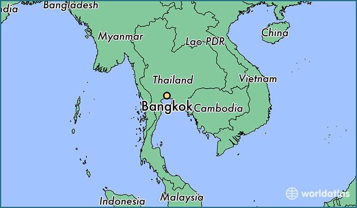 ਨਕਸ਼ਾ ਦੇ bangkok ਦੇਸ਼