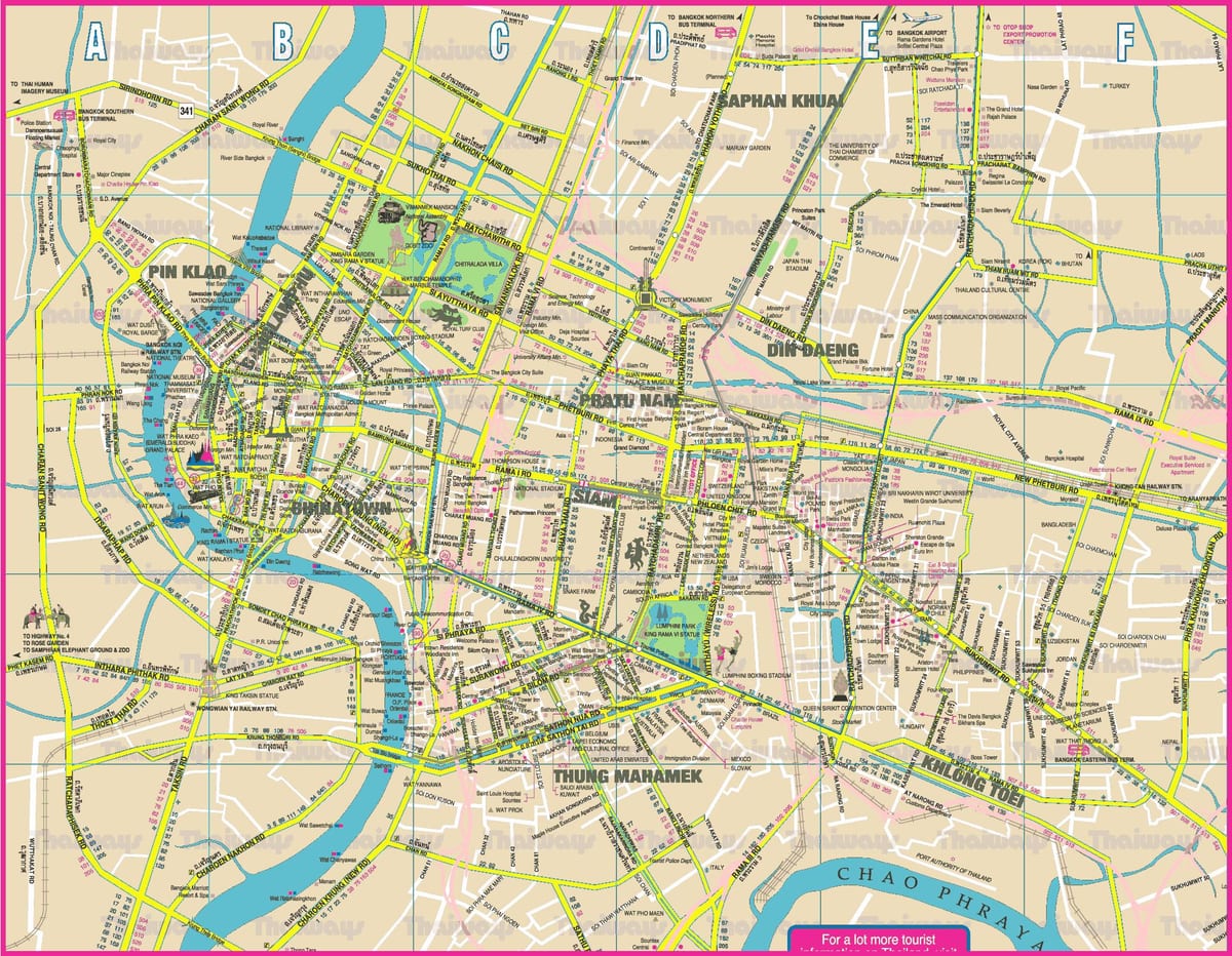 ਸ਼ਹਿਰ ਦਾ ਨਕਸ਼ਾ bangkok