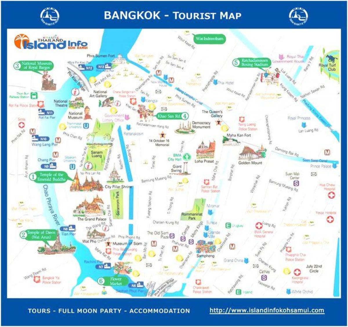 bangkok, ਸਿੰਗਾਪੋਰ ਯਾਤਰੀ ਨਕਸ਼ਾ
