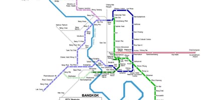 ਸਬਵੇਅ ਦਾ ਨਕਸ਼ਾ bangkok, ਸਿੰਗਾਪੋਰ