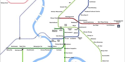 Mrt ਨਕਸ਼ਾ bangkok, ਸਿੰਗਾਪੋਰ