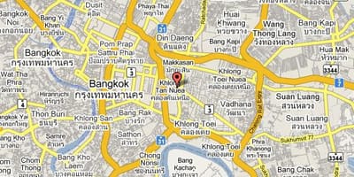 ਨਕਸ਼ਾ ਦੇ sukhumvit ਖੇਤਰ bangkok