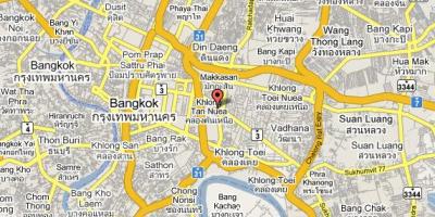 ਨਕਸ਼ਾ ਦੇ sukhumvit ਖੇਤਰ bangkok